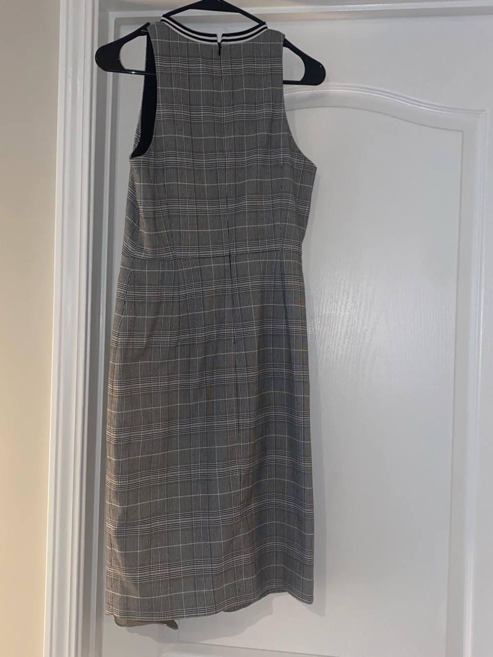 Banana Republic Plaid Sheath Dress Size 2 - Picture 6 of 12